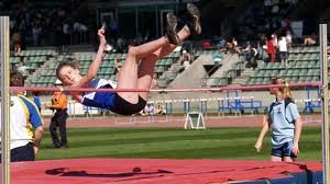 high jump landing area